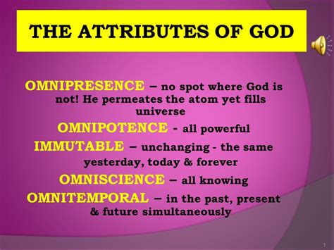 omni meaninh|god is omniscient omnipotent and omnipresent.